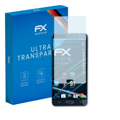 atFoliX 3x Displayschutzfolie für Cubot Cheetah 2 Schutzfolie klar Folie