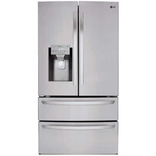 LG LMXS28626S 28 cu.ft. 4-Door French Door Refrigerator - Stainless Steel