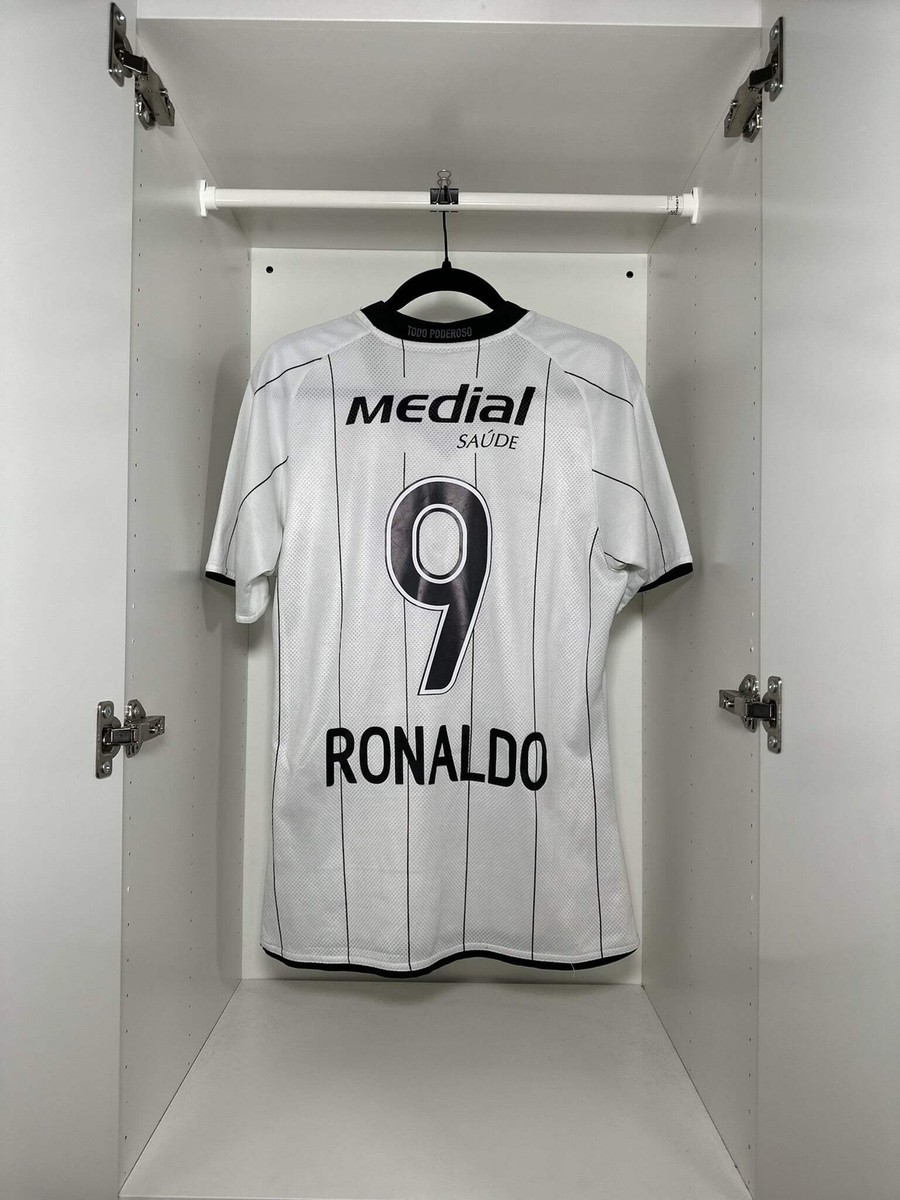 Corinthians Ronaldo #9 - Nike - 2008/2009 - HOME Kit | eBay Corinthians Ronaldo #9 - Nike - 2008/2009 - HOME Kit | eBay