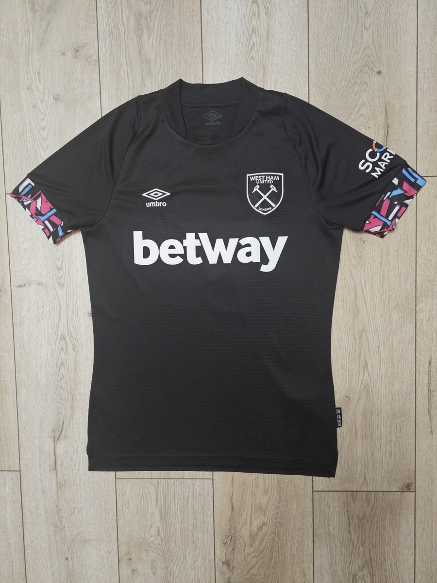 WEST HAM UNITED 2022 2023 AWAY SCAMACCA FOOTBALL SHIRT SOCCER