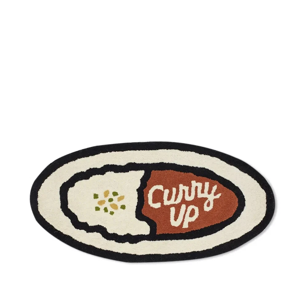 Human Made Curry Up Rug size Small Nigo Food Restaurant Tiger Bea