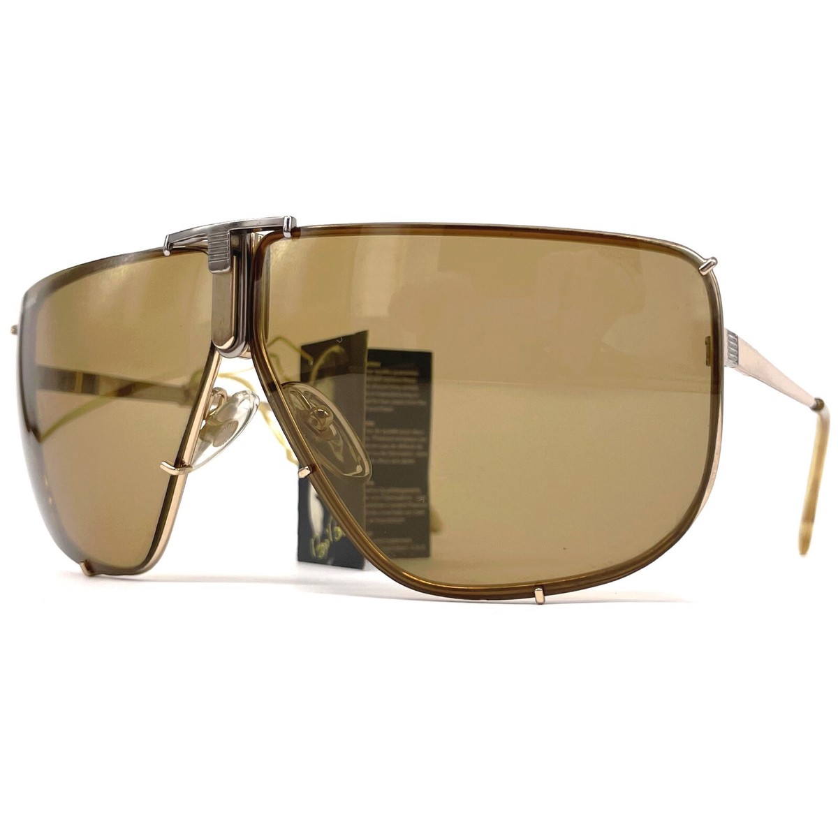 NOS Vintage Boris Becker 4804A By Polaroid Sunglasses - 80S Italy