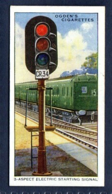 3-ASPEKT ELEKTROSTARTSIGNAL - Nr.45 - Ogden's Modern Railways