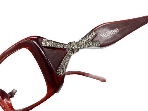 VALENTINO Eyeglasses Frames V2653 613 53-16-135 Red Full Rim  display picture 2