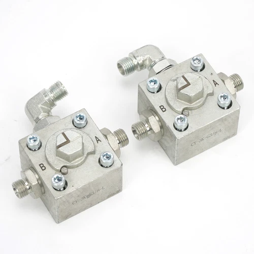 2 Three Way Diverter Valves Excavator for 1-2 ton Chinese Mini Excavator us - Picture 9 of 18