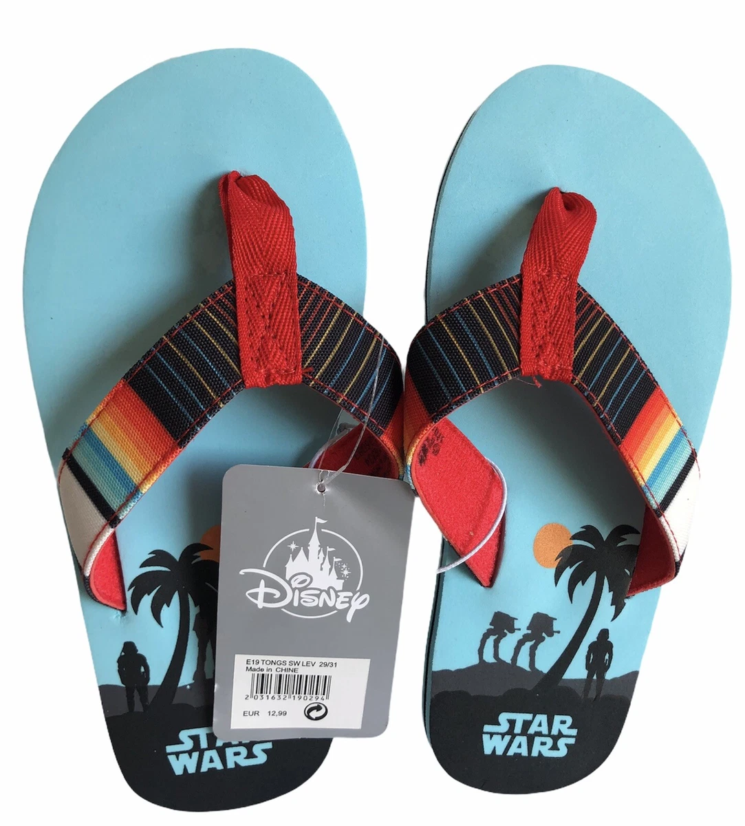 Tong Claquette Plage 29 31 Enfant Star Wars Disney Disneyland Neuf New