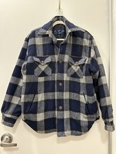 Lifes Adventures Dash Quilted Plaid Flannel Medium Hunting Fishing Outdoors