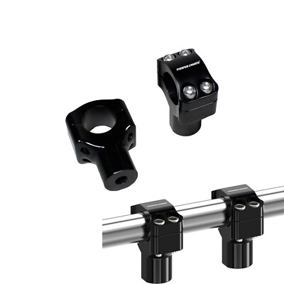 1.25'' Black Handlebar Risers for Harley Softail Road King FXDRS FXLR FXDWG FXST
