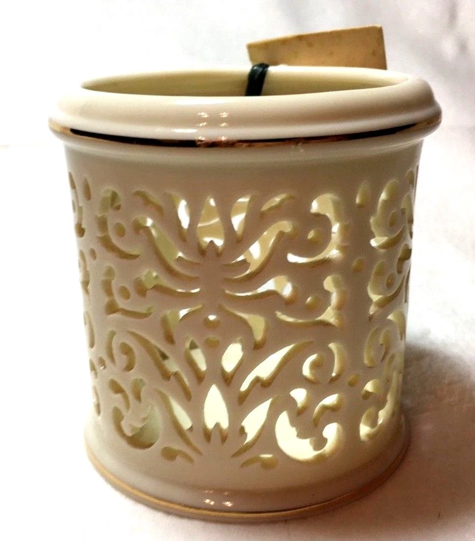 Handcrafted Lenox Tea light Candle Holder eBay