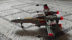 Lego Star Wars X-wing Fighter (7140) - Complete, Manual Included - Very Good