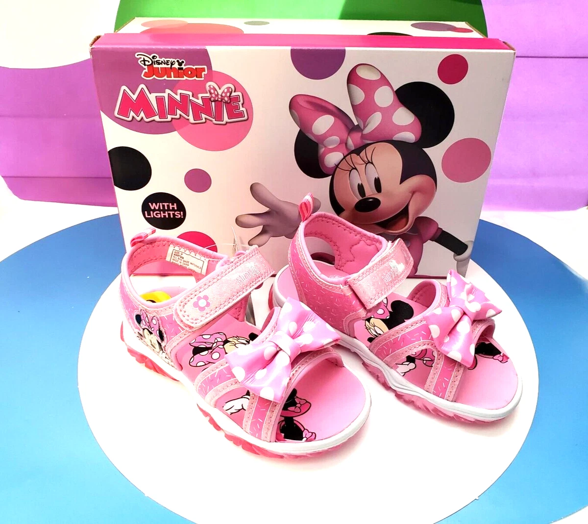 Minnie mouse light up sandals clearance