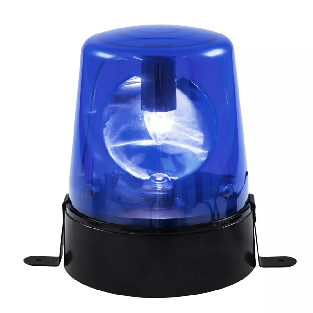 Rotating blue light deals