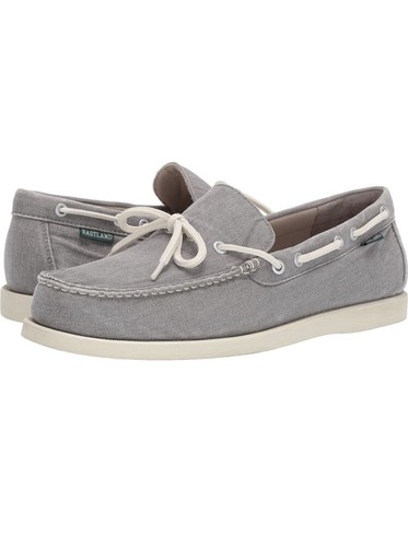 Eastland Men 9 D Yarmouth Grey Canvas 