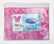 Disney Frozen One Curtain Window Panel Pink Top Fading Purple 42 x 63