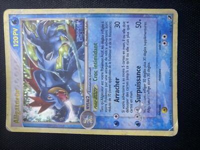 POKEMON CARD: HOLO REVERSE ALLIGATOR 4/155 - EX FORCE HIDDEN