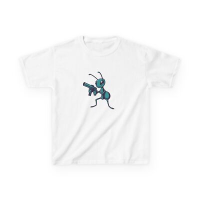 ANT KIDS Graphic Tee, Insect Lover Gift, Children's Bug Shirt, Nature Enthusiast