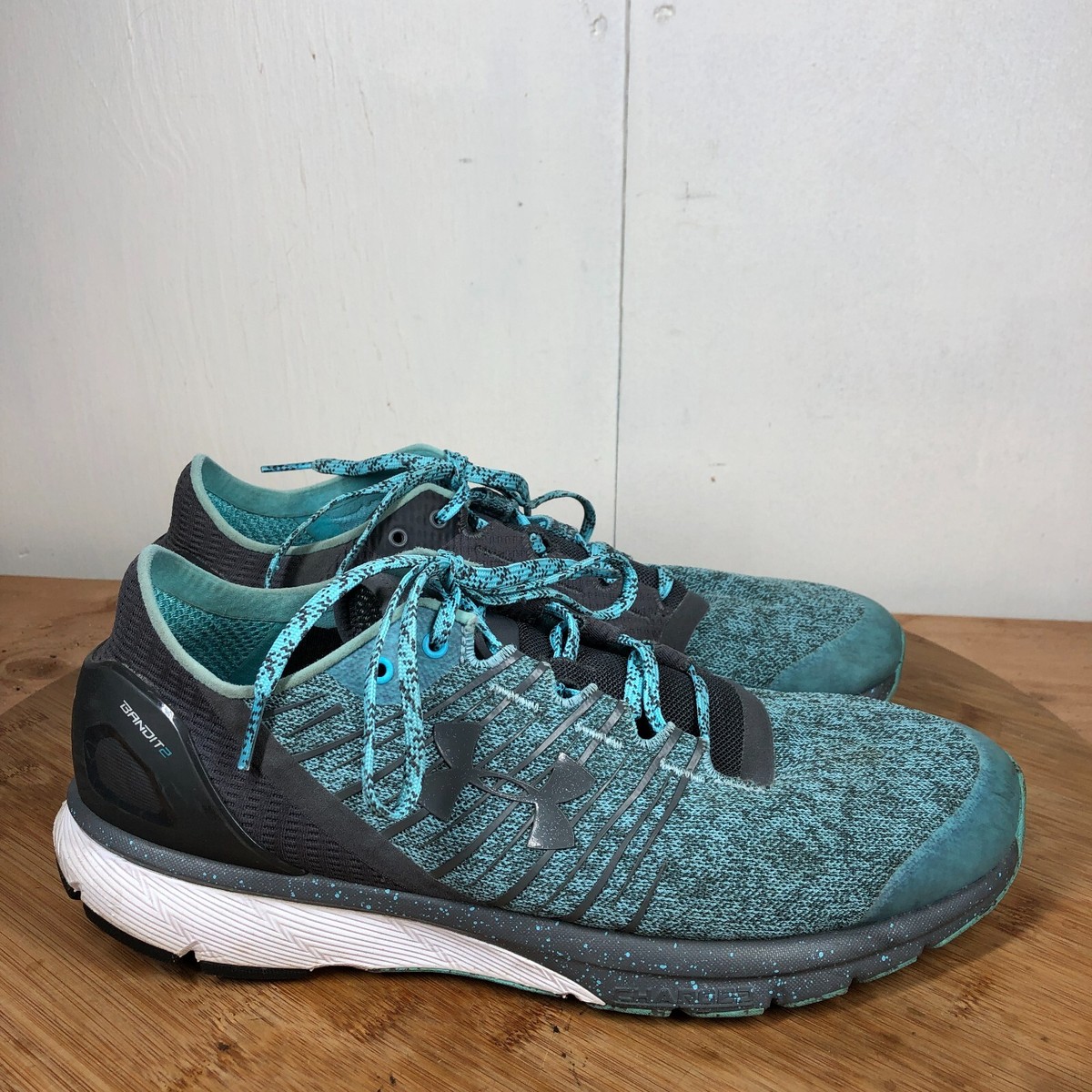 Under Armour Shoes Womens 12 Bandit 2 Sneakers Running Blue 
