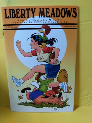 1999 LIBERTY MEADOWS 4 first printing Insight NM- Frank Cho