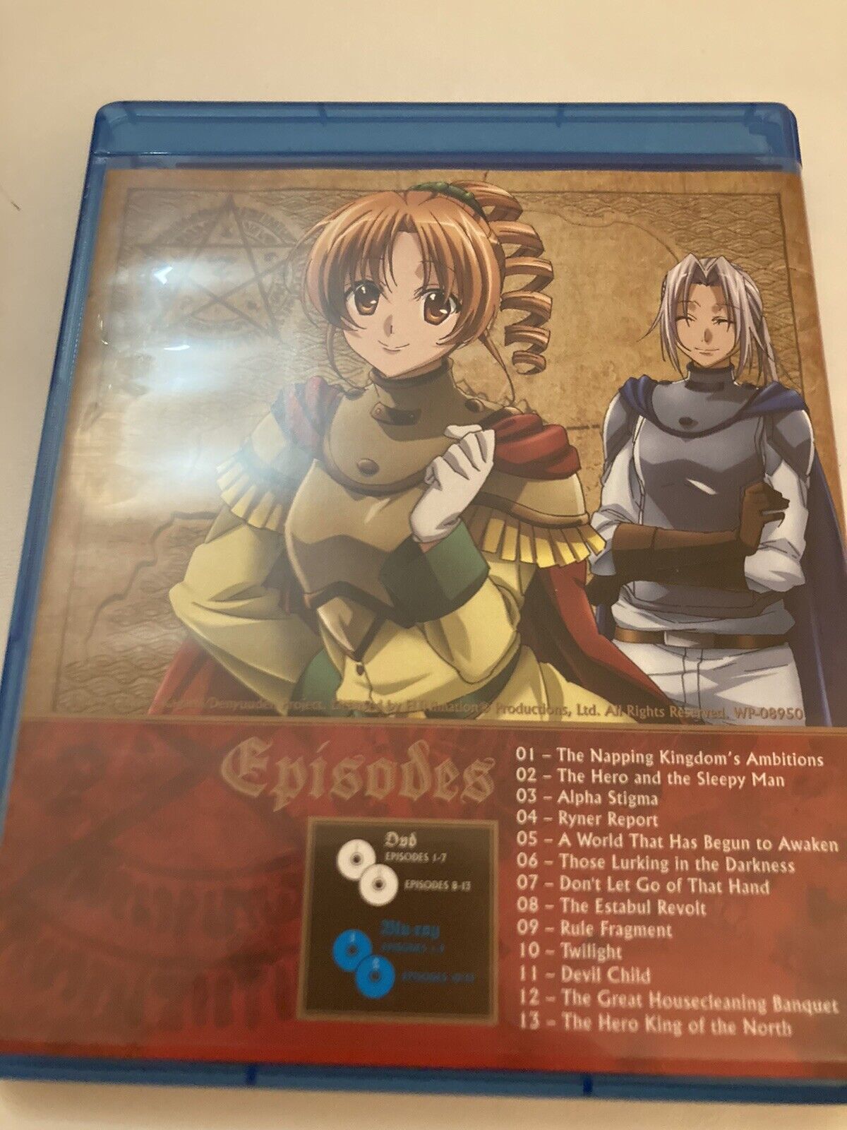 The Legend of the Legendary Heroes Part 1 & 2 Limited Edition Blu