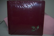 Creative Memories 12" x 12" Album Red Christmas Holiday Holly Flex Hinge NEW.