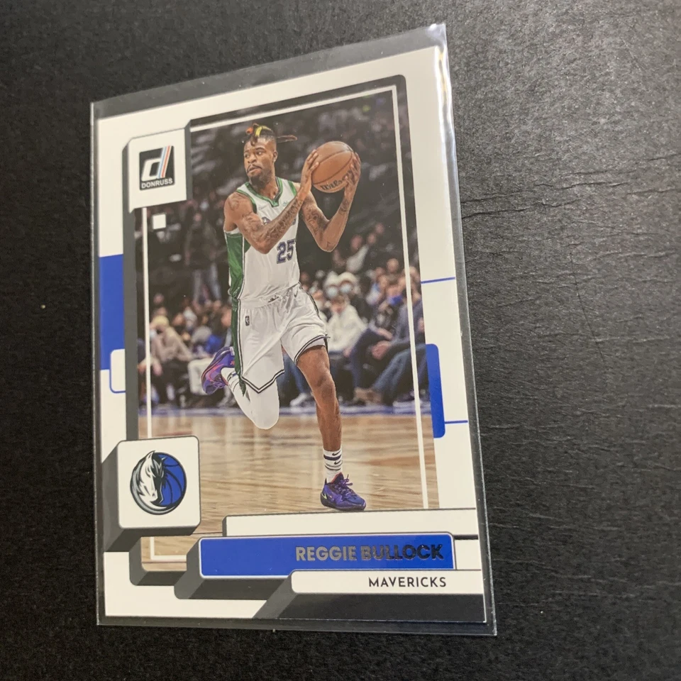 2022-23 Panini Donruss Basketball Reggie Bullock #183 Dallas Mavericks - Image 3 of 4