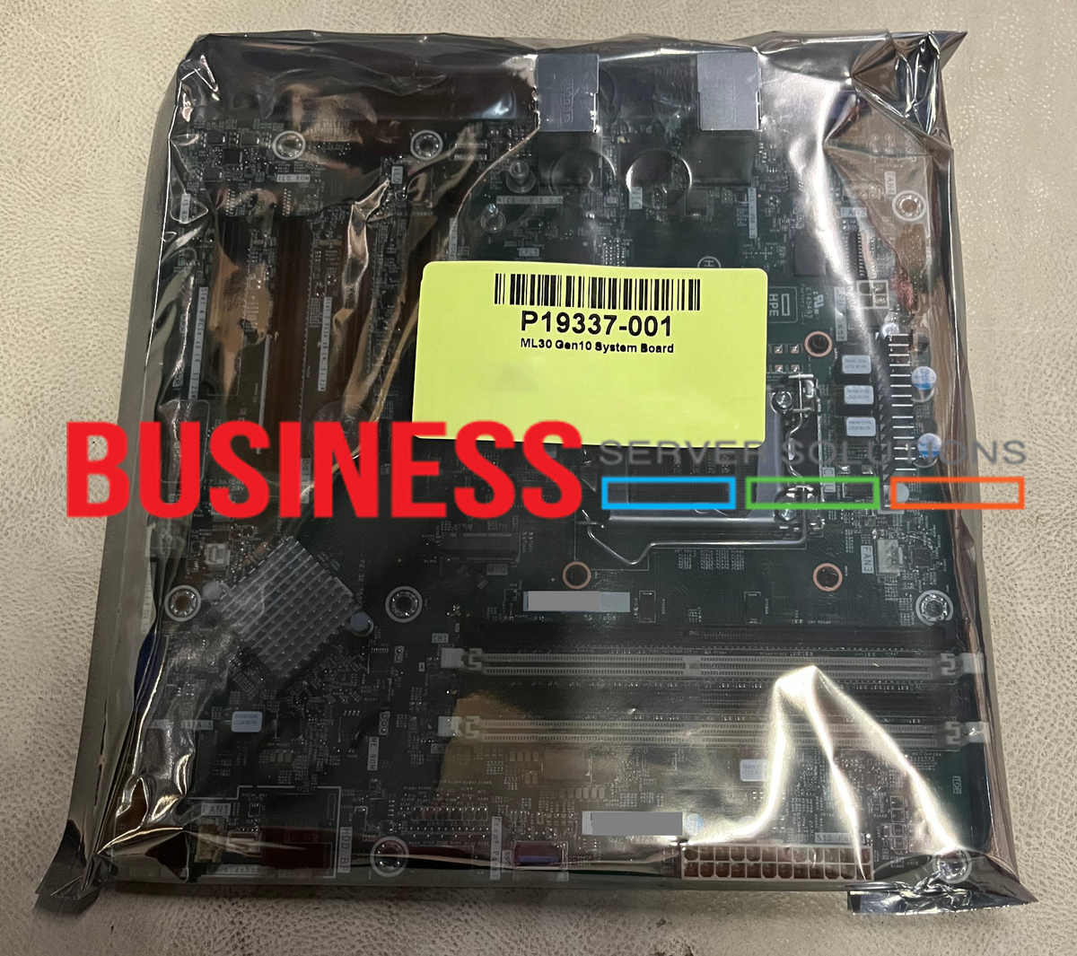P19337-001 HP ML30 Gen10 Systemboard P07478-001 P01969-001 P01969