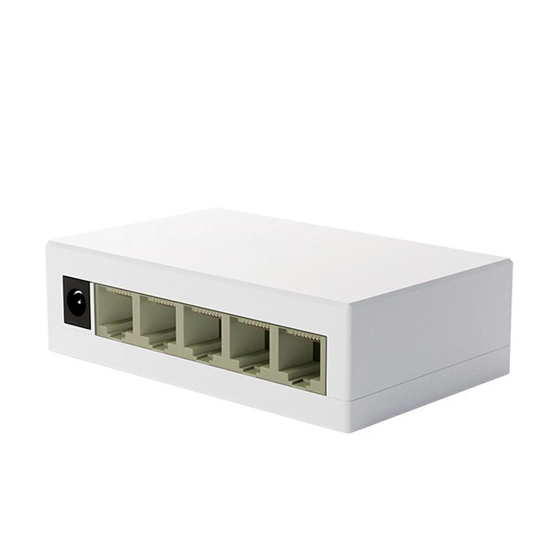 5/8 Port Gigabit Ethernet Switch Splitter 100/1000Mbps LAN Network RJ45 Hub - Image 2 of 4