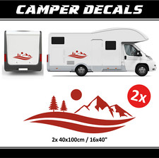  Adesivo roulotte camper sticker Bergen dethleffs karmann tabbert bavaria