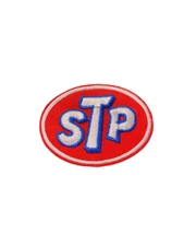 STP Racing Oil Patch, Iron On/Sew On