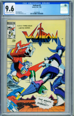 Voltron #2 // CGC 9.6 // 1985 Modern // comic book // 3842445006