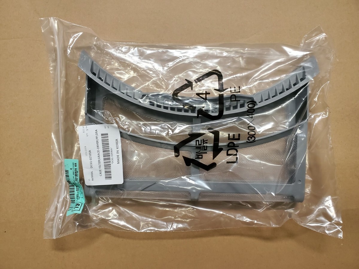 DC61-02595A New OEM Genuine Samsung Dryer Lint Screen Filter