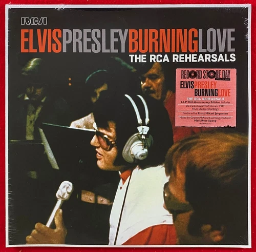 Elvis Presley – Burning Love Rehearsals – SEALED - RSD 2X Vinyl LP
