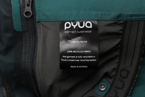 Pyua Recco Climaloop Jacket Men Ski Jacket Large Pockets Zipper - Picture 14 of 15