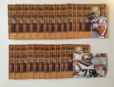 Jonathan Ogden 1996 Skybox Impact RC Rookie Card #183 -25 Card Lot -HALL OF FAME