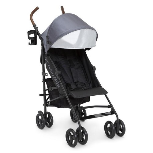 Foldable Lightweight Stroller Steel Frame Extendable Canopy Storage Basket New - Picture 3 of 4