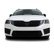 5E Spoilerschwert Folie Schwarz Glanz VFL + FL Frontspoiler Schwert Tuning D068