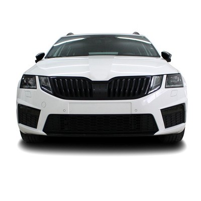 5E Spoilerschwert Folie Schwarz Glanz VFL + FL Frontspoiler Schwert Tuning D068