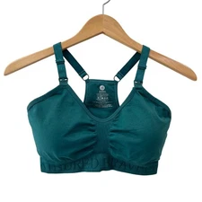 Kindred Bravely women's Sublime nursing & pumping sports bra Small Busty Teal
