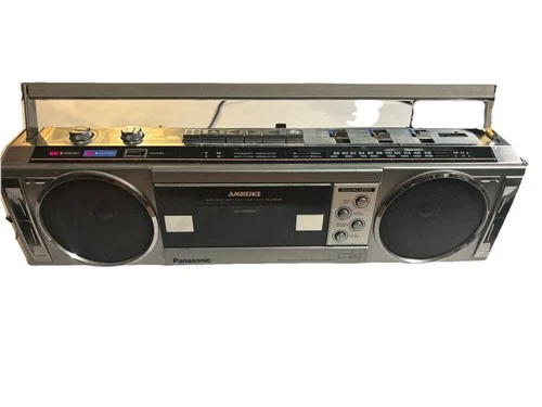 VTG Panasonic RX-F4 Ambience Boombox AM/FM Radio Cassette Player Japan TESTED