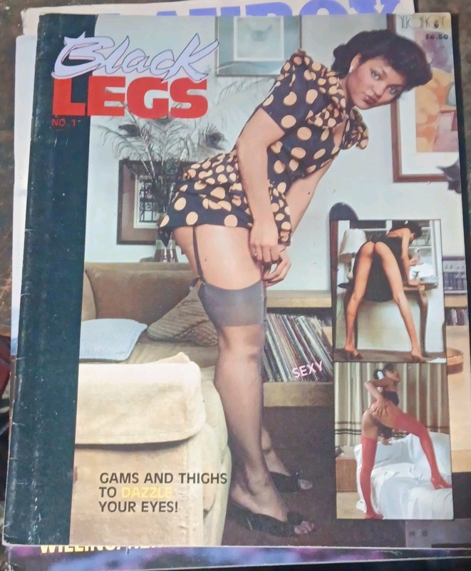 Vintage 1985 Nuance Magazine Premier Issue Number 1 - Black Legs
