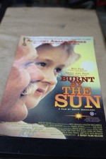 Burnt By the Sun 1994 by Nikita Mikhackov  Double sided approx 290mm x 210mm