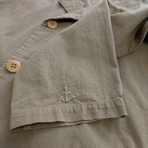 45R / 45rpm Cotton Jacket Collared Double-Breasted Patch Pockets Excellent image 8