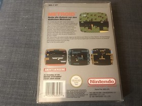 NES NINTENDO - METROID &bull; Jeu NOE PAL / Cartouche + Fourreau Semi Boxed