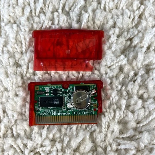 Pokemon Ruby Version (Nintendo Game Boy Advance, 2003) GBA Authentic FOR PARTS
