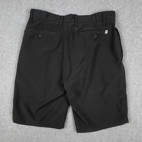 HURLEY Shorts Mens Size 30 Black Stretch Hybrid WalkShort Black - Picture 2 of 11