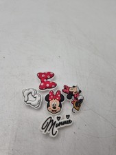 Crocs JIBBITZ 5pc Disney Minnie Mouse Shoe Charms Original Uniquely You Set