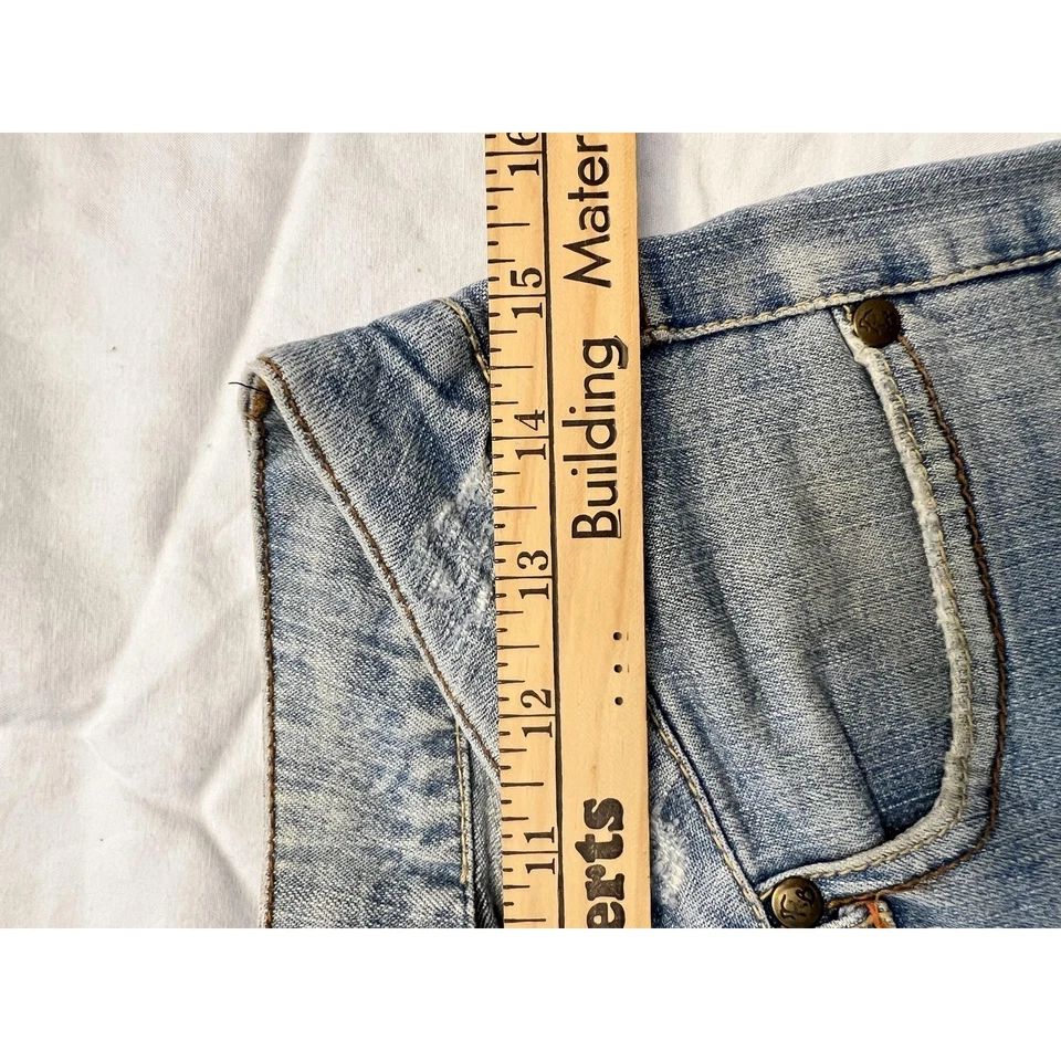 Jeans vintage de callejón cachemir para hombre 34x32 pierna recta denim lavado claro años 90 vintage Foto 4 de 4