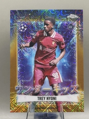 2024 Topps Chrome Trey Nyoni Gold