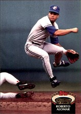 Roberto Alomar 1992 Stadium Club #159 Blue Jays FREE SHIPPING AutographDen
