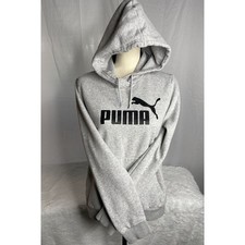 Puma Pullover Hoodie sz Lg gray youths